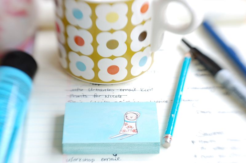 My new orla kiely cup