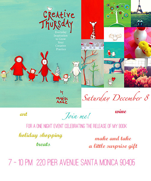 Creative thursday december 8 invitation blog