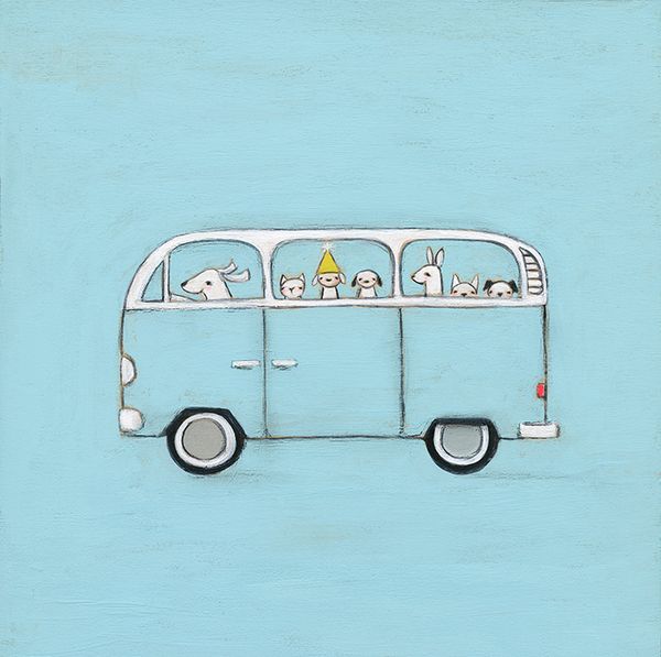 Blue vw