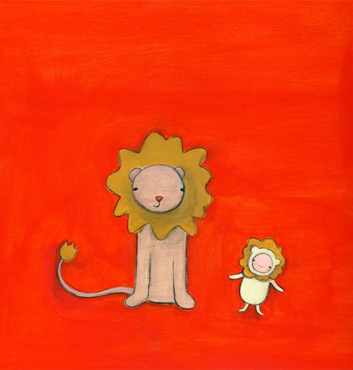 When i grow up i want to be a lion