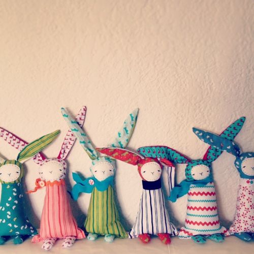 Bunnies in a row ct