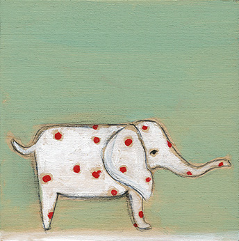 Polka dot elephant