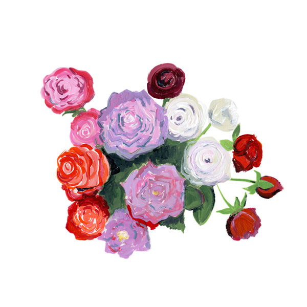 Tiny roses