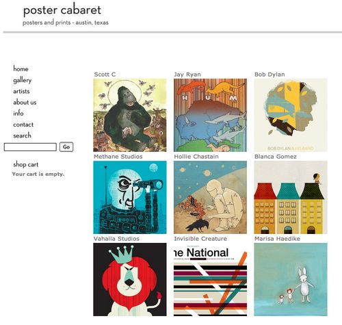 Poster cabaret