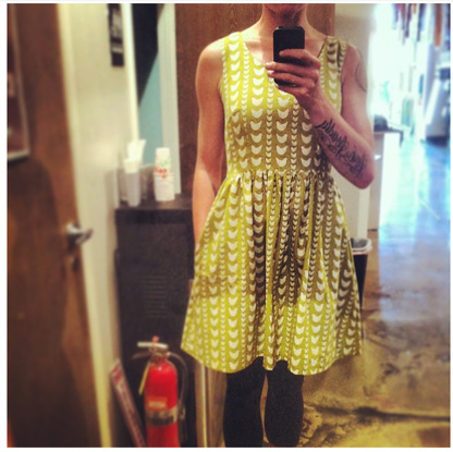 Locally-grown-chicken dress by hollye
