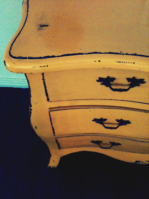 Yellow chest
