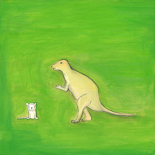 Me and my dinosaur