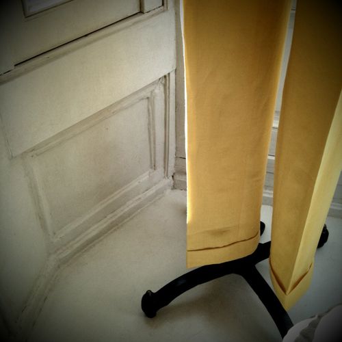 Yellow pants