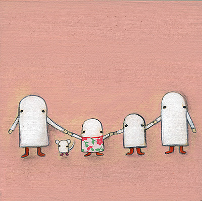 Imaginary friend and her family