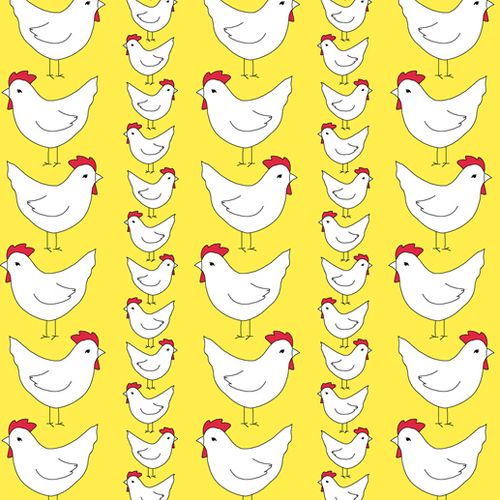 Prosperity hens yellow blog