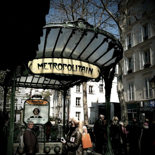 Metro abbesses