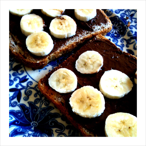 Nutella toast