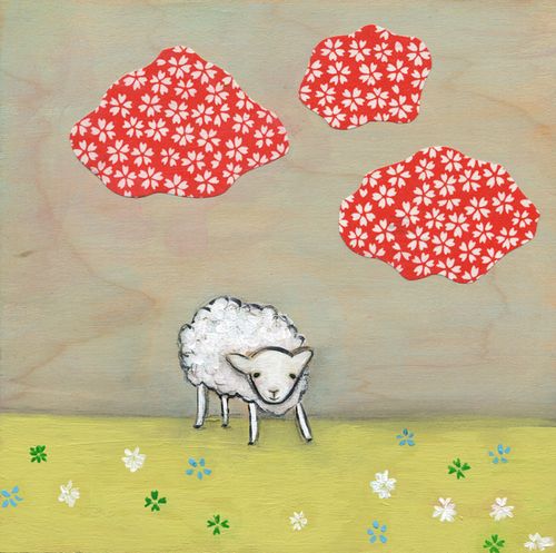 A confident sheep