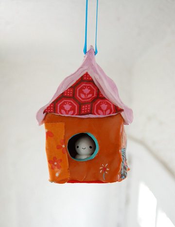 a little birdhouse
