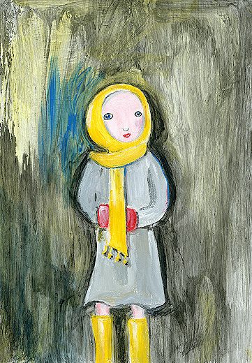 yellow girl
