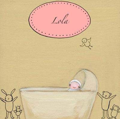 Welcome Baby ~ a personalized print! {take 2}