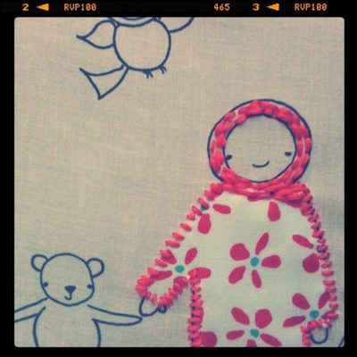 embroidering