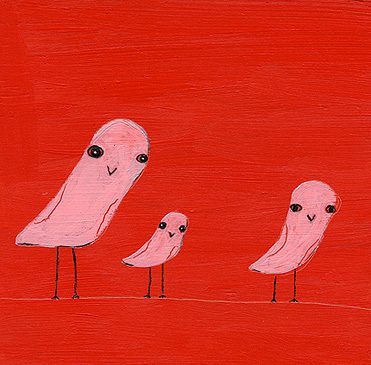 the mod squad :: inspired by lulu, tank & jackson as owls