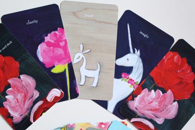 celebrate! "creative joy" oracle cards are here!