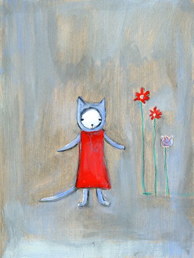 identity found in a red dress