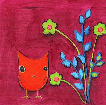 without a branch, but not without flowers