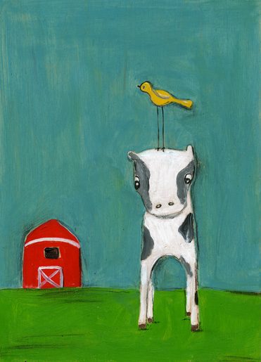 Illustration Friday - Farm - “there for you”
