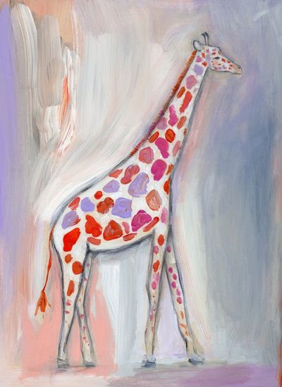lavender giraffe