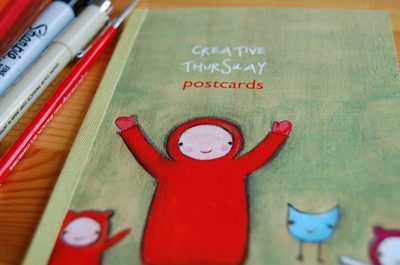 Finally! a set of Creative Thursday postcards!