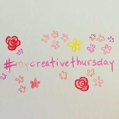 #mycreativethursday  starts tomorrow