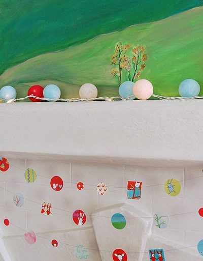 creative thursday garland - bunting banner!