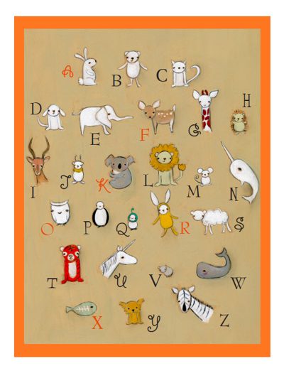I created an Alphabet