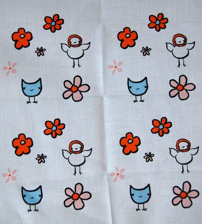 my FIRST fabric!
