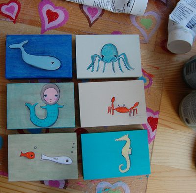 tiny portraits ~ of the sea