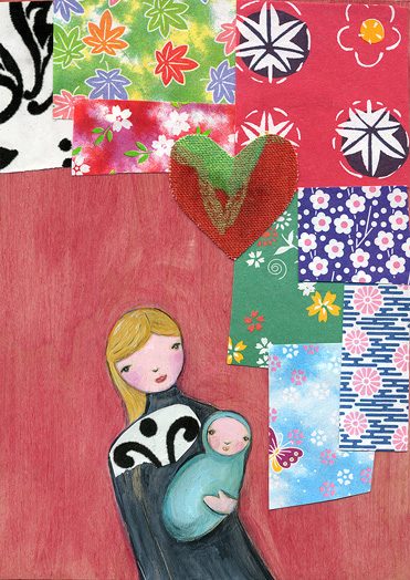 motherhood is a patchwork of love