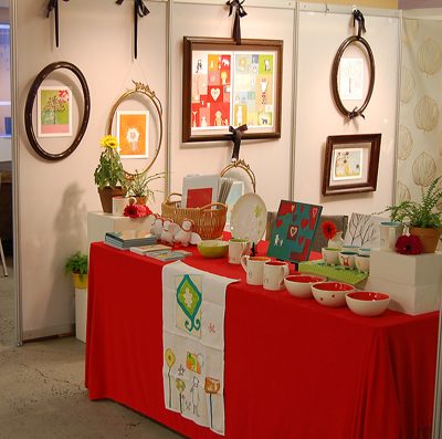 selling your art & the art of display + a little experiment