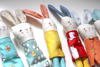 {easter} bunnies & giraffes