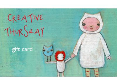 Last minute shopping? the Creative Thursday gift card!!