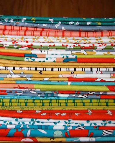 fabric is here! Meet the Gang by Marisa and Creative Thursday