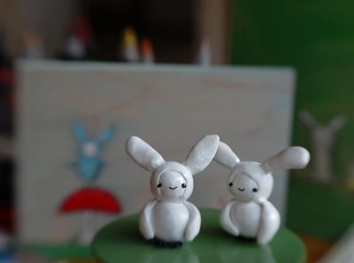 olive(s) in bunny ears