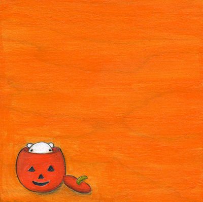 there's a polar bear in my pumpkin
