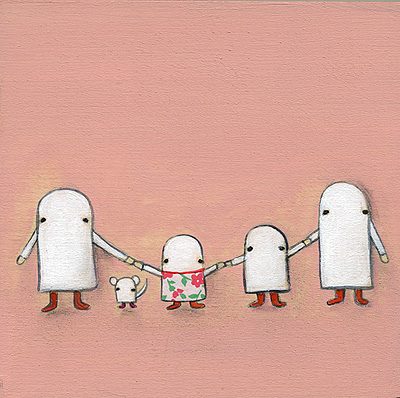 Imaginary friend and her family