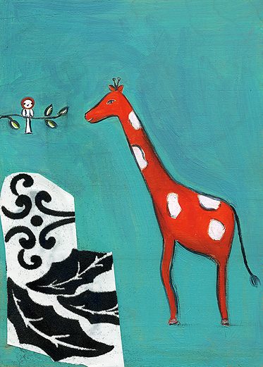 Lovey and my Giraffe