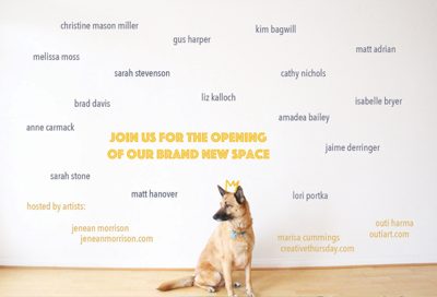 Empty Walls Just Aren't Right! join us this Saturday!