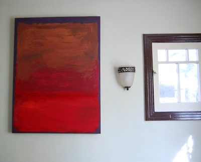 Voila! Sean’s painting!