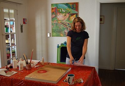 songbird + our painting day!