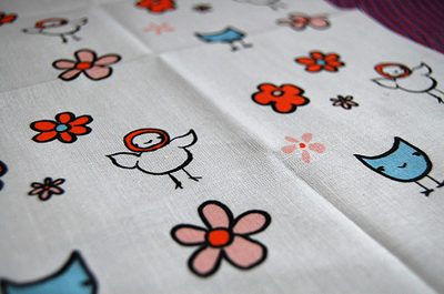 my FIRST fabric!