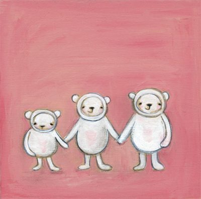 3 little bears