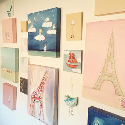 new canvas wall art + 3 day summer sale!