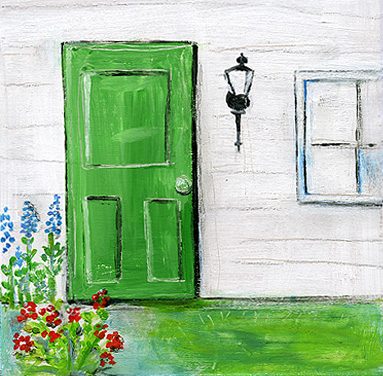 the green door