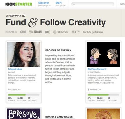 do you know about kickstarter?